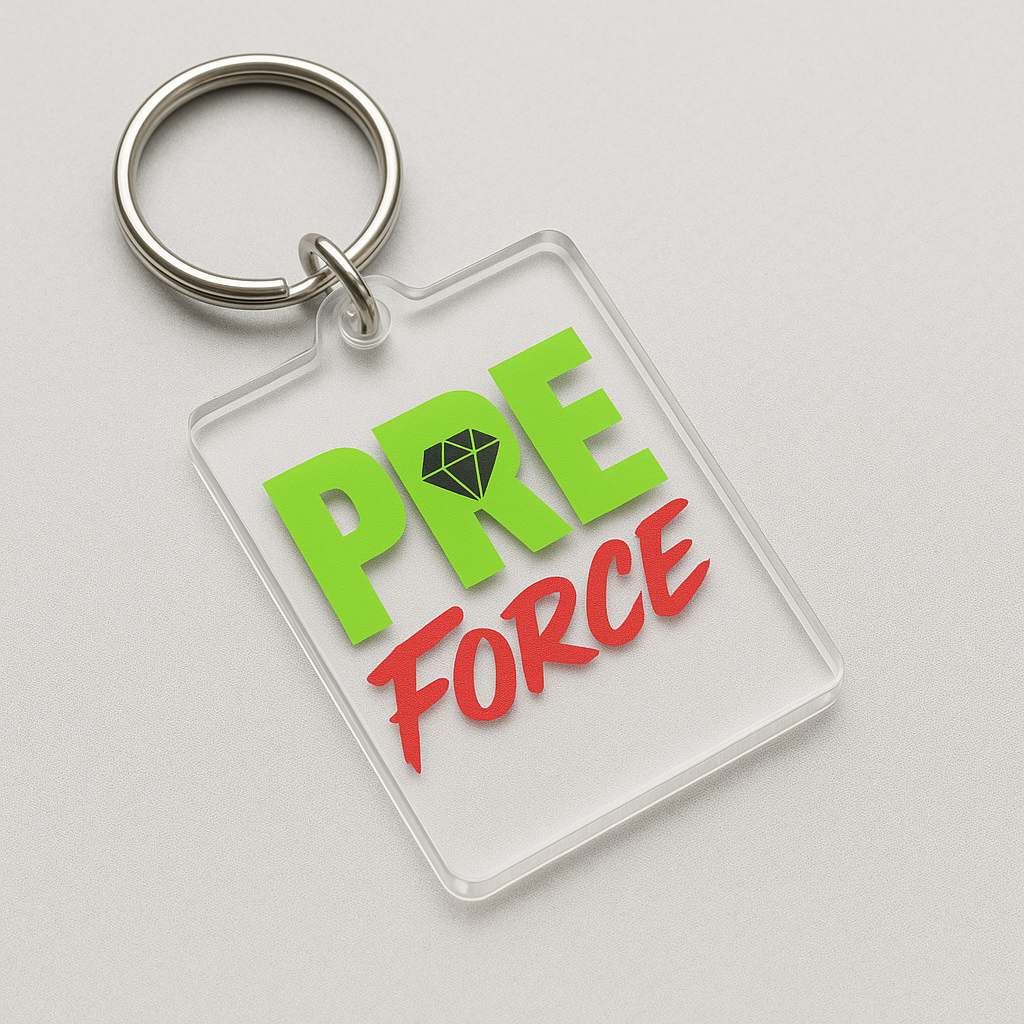 Llavero Acrílico "PRE FORCE"