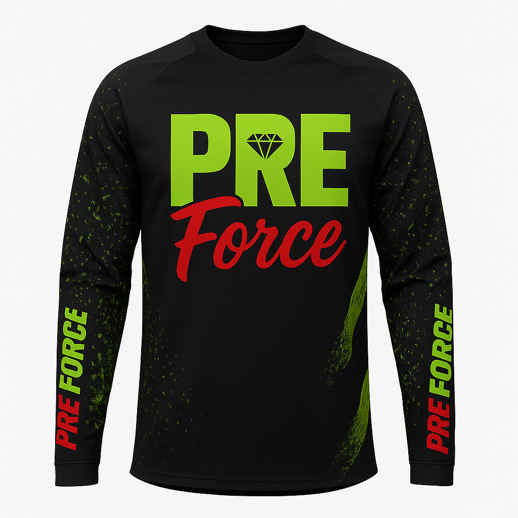 Camiseta Deportiva Manga Larga "PRE FORCE"