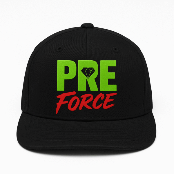 Gorra Negra<br> "PRE FORCE"